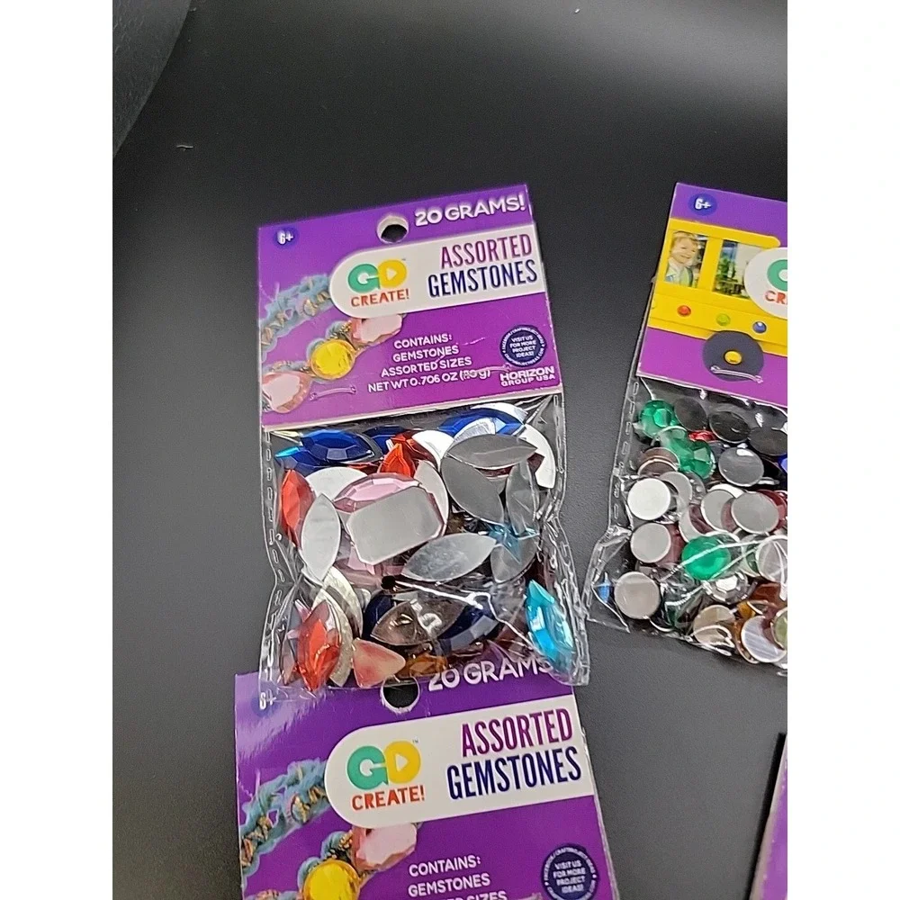 Go Create Jewels And Gemstones 120 Per Pack lot of 5